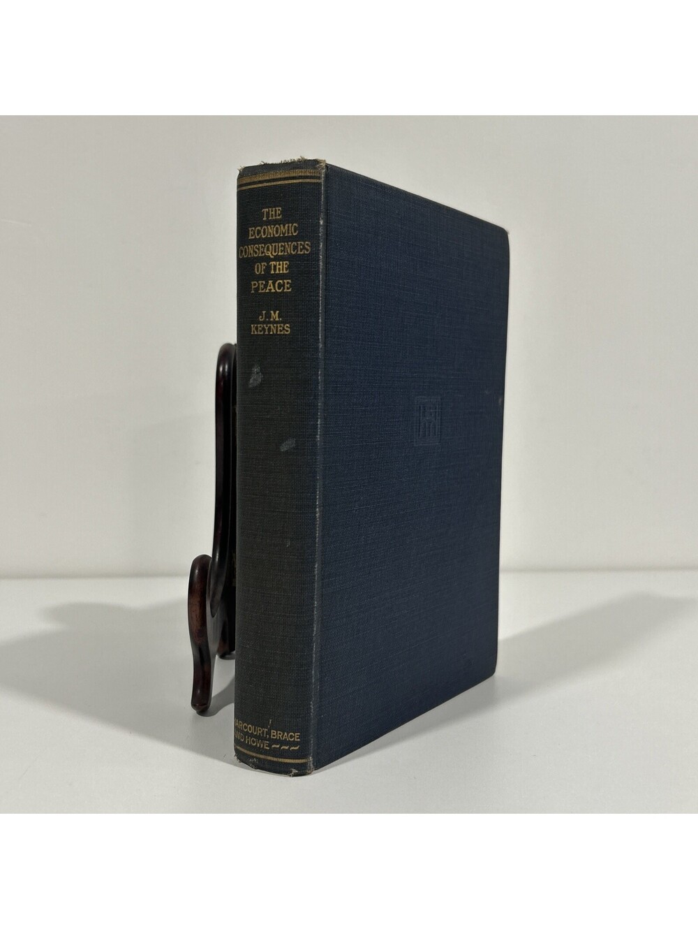 The Economic Consequences of the Peace J.M. Keynes 1920 1st US Edition HC
